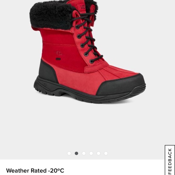 New red boots that go well with or without socks , very comfortable, sharp look - Picture 2 of 2